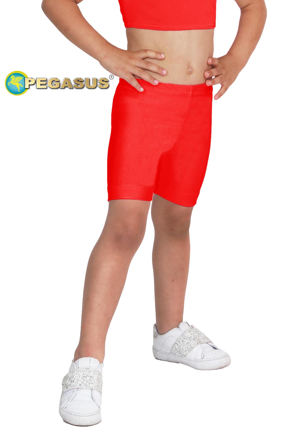 PANTALONCINO DANZA LYCRA ROSSO BABY